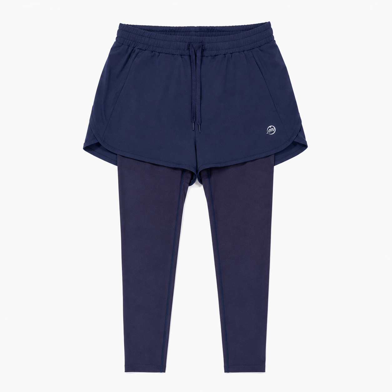 [Medalist] Women’s 2-in-1 Ankle-Length Leggings