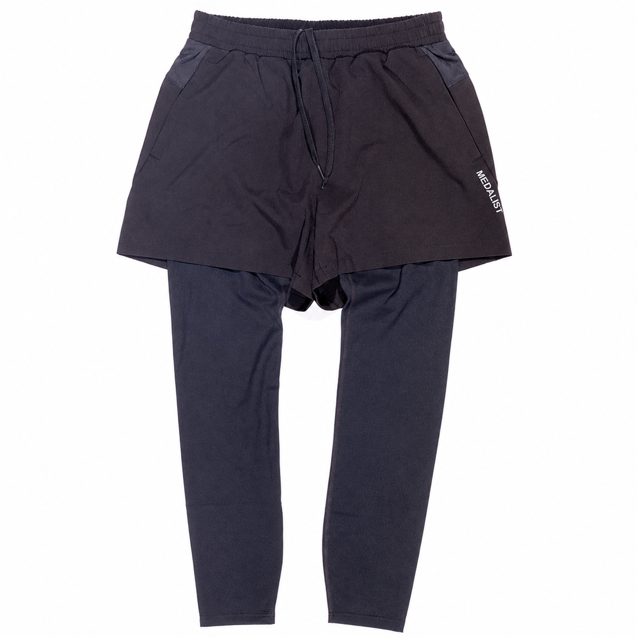 Men’s 9/10-Length Two-in-One Leggings: GrapheneTex