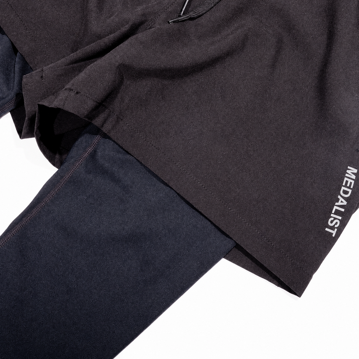 Men’s 9/10-Length Two-in-One Leggings: GrapheneTex image 2