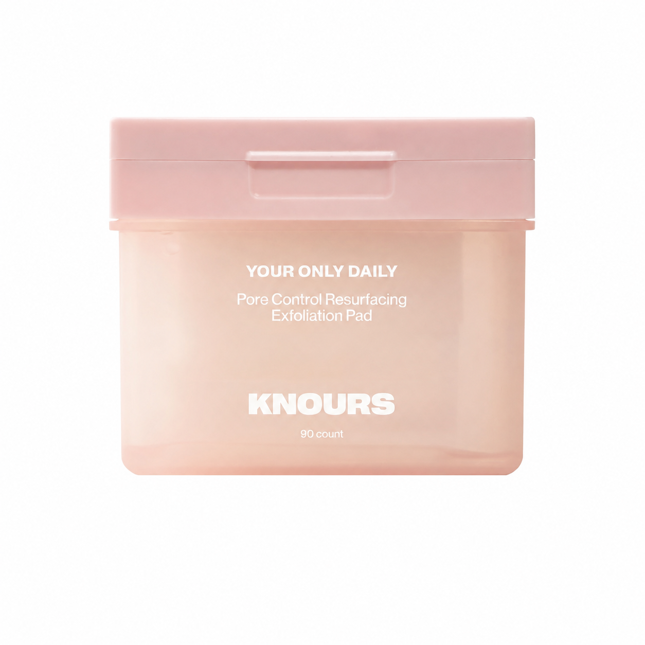 Pore Control Exfoliating Korean Toner Pads | LHA for Sensitive Skin | Refine Textured Skin and Blemishes, Control Sebum, Tighten Pores | 90 Count | 175ml/5.9 fl.oz